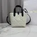 Dior Toujours Cannage Tote Bag M2835 White 18.5x18.5x12cm #B62931