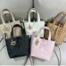 Dior  Toujours Tote Bag Featuring Signature Cannage Quilting And Gold Charms #B60345