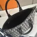 Dior Weekender Tote Bag Oblique Jacquard  size:31×18×12cm #B54052