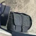 Medium Dior Daily Messenger Bag with Flap Navy Blue Dior size:28×18×9.5cm #B53847