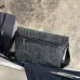Medium Dior Daily Messenger Bag with Flap Navy Blue Dior size:28×18×9.5cm #B53847