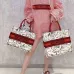 New Dior AAA+ Handbag Dior Chinese Valentine's Book Tote canvas tote embroidered Graffiti tote bag #99899524