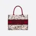 New Dior AAA+ Handbag Dior Chinese Valentine's Book Tote canvas tote embroidered Graffiti tote bag #99899524