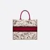 New Dior AAA+ Handbag Dior Chinese Valentine's Book Tote canvas tote embroidered Graffiti tote bag #99899524