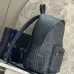 Rider 2.0 Zipped Backpack Navy Blue Dior Gravity Outline size:32×43×19cm #B53787