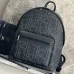 Rider 2.0 Zipped Backpack Navy Blue Dior Gravity Outline size:32×43×19cm #B53787