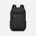 Rider Soft Zipped Backpack Dior Oblique Jacquard and Blue Grained Calfskin size:32×46×7cm #B54012