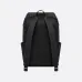 Rider Soft Zipped Backpack Dior Oblique Jacquard and Blue Grained Calfskin size:32×46×7cm #B54012