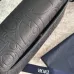 Saddle Triple Pouch Navy Blue Dior Gravity Outline Leather size:23×18×6cm #B54063