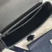 Saddle Triple Pouch Navy Blue Dior Gravity Outline Leather size:23×18×6cm #B54063