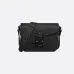 Saddle Triple Pouch Navy Blue Dior Gravity Outline Leather size:23×18×6cm #B54063