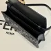 Chic Black Fendi Crossbody Bag With Embossed FF Motif And Chain Strap For Timeless Style size:21×5×11cm #B54263