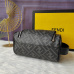 Fendi Cylinder cosmetic bag with handle and double zipper bag #999937012