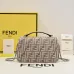 Fendi FF - Patterned Canvas Crossbody Bag With Chain Strap For Timeless Luxury Looks Style Style size:24×14×7cm #B54265