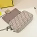 Fendi FF - Patterned Canvas Crossbody Bag With Chain Strap For Timeless Luxury Looks Style Style size:24×14×7cm #B54265