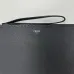 Fendi Pouch: Sleek Black Leather, Minimalist Logo, Redefining Timeless Elegance size:30×20cm #B54155