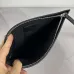 Fendi Pouch: Sleek Black Leather, Minimalist Logo, Redefining Timeless Elegance size:30×20cm #B54155