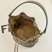 Fendi Roma Bucket Bag With Signature FF Pattern Drawstring Closure And Versatile Straps size:10×12×18cm #B54267