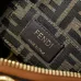 Fendi Roma Leather Handbag With Tortoise - Shell Handle And Brand Embossing For Luxury Style size:17×8×12cm #B54266