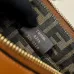 Fendi Roma Leather Handbag With Tortoise - Shell Handle And Brand Embossing For Luxury Style size:17×8×12cm #B54266