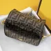 Fendi new vintage fashion chain single shoulder bag magnetic buckle diagonal cover small square handbag #9124099