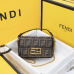 Fendi new vintage fashion chain single shoulder bag magnetic buckle diagonal cover small square handbag #9124099