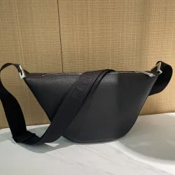 Stylish Black Fendi Sling Bag With Signature Strap And Luxe Design For Fashion Lovers size:33×18×10 #B54260