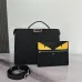 FENDI Peekaboo ISeeU Small Leather Black #B51431