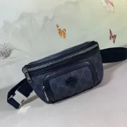 Brand G Print leather belt bag crossbody bag #99914746