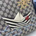 Children's printed GG tote bag in beige and blue #B52662