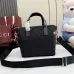 Gucci 854743 Medium Messenger Bag - Black Canvas & Leather #B60905