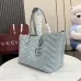Gucci 855279 GG Marmont Large Tote Bag - White / Light Blue #B60907
