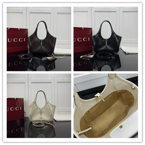 Gucci 866646 Leather Hobo Bag, Top Quality, 26x23x11cm #B61839