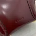 Gucci Bamboo Top Handle Bag 805832 Red 16x14x11.5cm #B62923