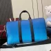 Gucci Chroma large duffle bag in gradient blue fabric #B52539