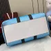 Gucci Chroma large duffle bag in gradient blue fabric #B52539