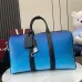 Gucci Chroma large duffle bag in gradient blue fabric #B52539