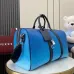 Gucci Chroma large duffle bag in gradient blue fabric #B52539