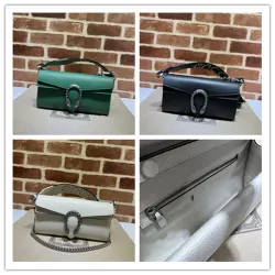 Gucci Dionysus East-West Flap Bag Leather size:25×14×4cm #B53635