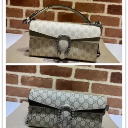Gucci Dionysus medium shoulder bag in GG Supreme size:25×14×4cm #B53634