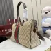 Gucci GG Canvas Handbag 866734 Beige 38.5x22.5x13cm #B62922