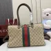Gucci GG Canvas Handbag 866734 Beige 38.5x22.5x13cm #B62922