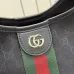 Gucci GG Canvas Web Stripe Bag 860845 Black 25x20x15cm #B62935