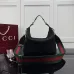 Gucci GG Canvas Web Stripe Hobo Bag, 33 x 27 x 15 cm #B63211