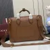 Gucci GG Emblem medium briefcase in brown leather size:40×30×6cm #B53325
