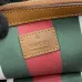 Gucci GG Emblem medium tote bag in beige and dark brown fabric  #B50894