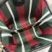 Gucci GG Emblem small bucket bag in beige and dark brown fabric #B50892