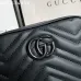 Gucci GG Marmont Nano Quilted Leather Camera Bag, 18 x 12 x 6 cm #B63206
