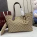 Gucci GG Marmont Quilted Canvas Tote Bag, 30 x 23 x 18 cm #B63203