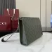 Gucci Green GG Pattern Clutch Bag 768255 #B55649